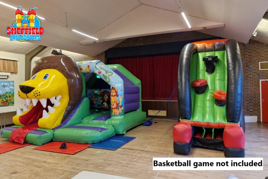 3D Jungle bouncy castle hire in Sheffield Jungle Bouncy Castle Hire in Sheffield